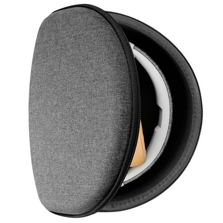 Geekria Shield Headphones Case Compatible with Skullcandy Riff 2 Riff Crusher ANC/Evo Hesh Evo Hesh ANC Replacement Hard Shell Travel Carrying Bag with Cable Storage (Dark Grey)