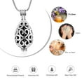 thumbnail image 4 of Teardrop Cremation Pendant Keepsake Urn Necklace For Ashes mini urns, 4 of 6