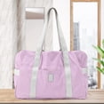 thumbnail image 4 of Bolsa De Ejercicios Bolsa de fitness de nailon, bolsas de gimnasio portátiles plegables para fútbol al aire libre (púrpura) Likrtyny Para Estrenar, 4 of 7