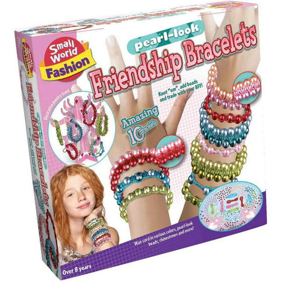 Pearl-Look Friendship Bracelets