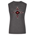 thumbnail image 4 of DailyTrove Women's Eye Graphic Sleeveless Tank Top - Polyester Casual Summer & Edgy Wear, Cool for Outings, 4 of 4