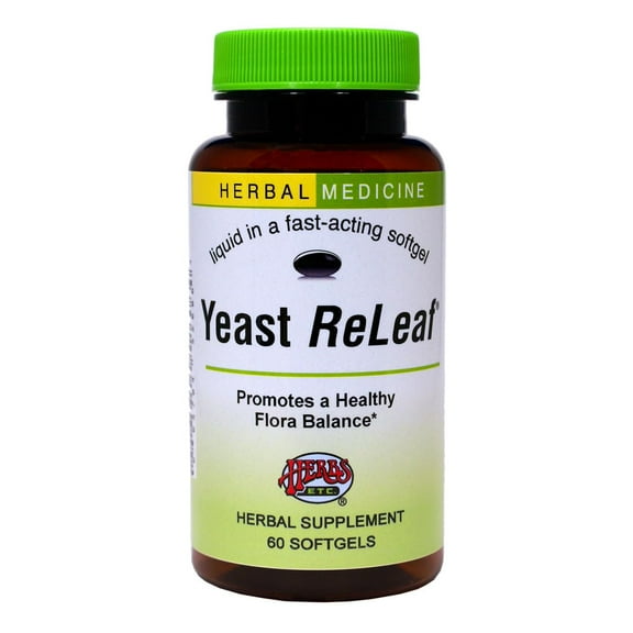 Herbs Etc, Yeast Releaf, 60 Capsules