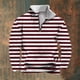 thumbnail image 1 of Sudadera sin capucha para hombre, informal, a la moda, con cuello alto, estampado, cremallera, jersey de manga larga, blusa de poliéster para hombre, 1 of 5