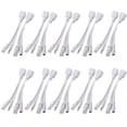 thumbnail image 2 of 10 Pair IP Camera POE RJ45 Cable Power Over Ethernet Adapter Injector Splitter DC 12V, 2 of 7