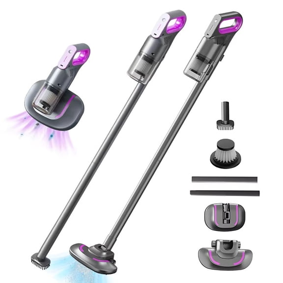 Cordless Vacuum Cleaner 10000Pa Powerful Suction, 3-in-1 Stick and Handheld Vacuum Cleaner, Lightweight Vacuum with 600ml Large Dust Cup, 3-Speed Control for Home Cleaning, Pet Hair and Floors