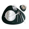 thumbnail image 1 of 6 Manteles Individuales de Cuero Blanco Elegante Mantel Individual a Prueba de Calor para Decoración de Mesa de Cocina Comedor y Patio ANGGREK Otros, 1 of 8