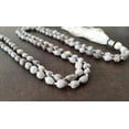thumbnail image 4 of Kamada Combination of Crystal quartz(Sphatik) mala and exquisite Kamal gatta (Lotus seeds)mala,Spritual Necklace/rosary for Women and Men, 4 of 5