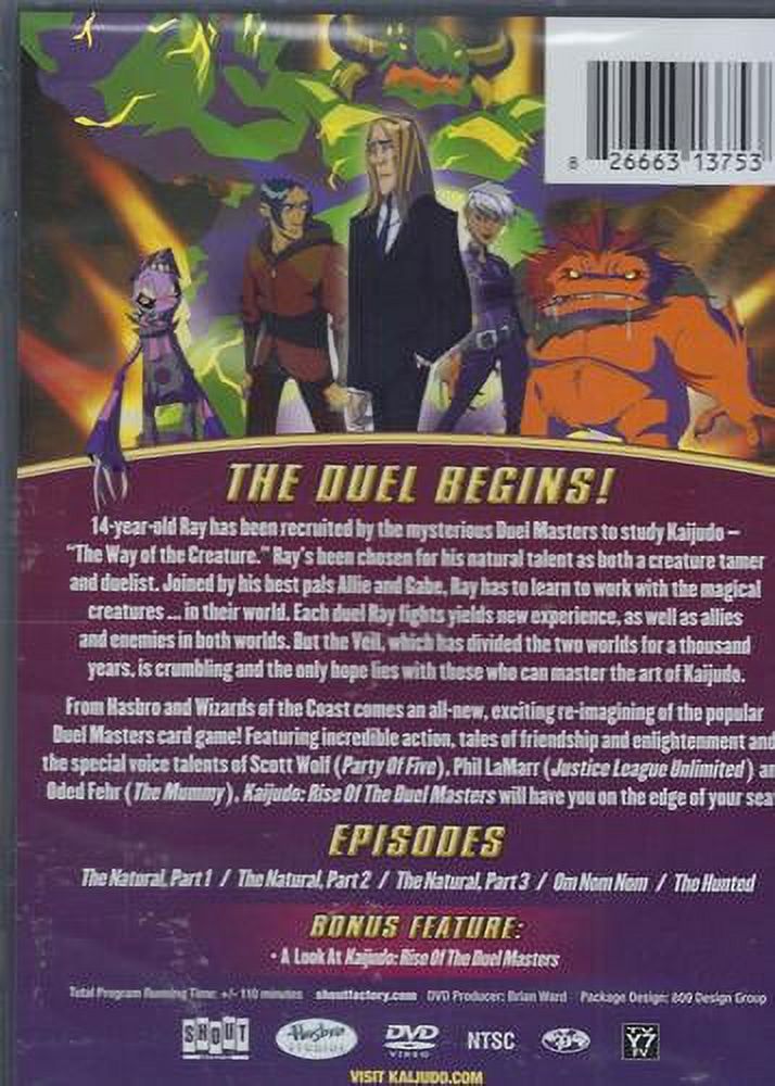 Kaijudo: Rise Of The Duel Masters: Creatures Unleashed DVD - image 2 of 2
