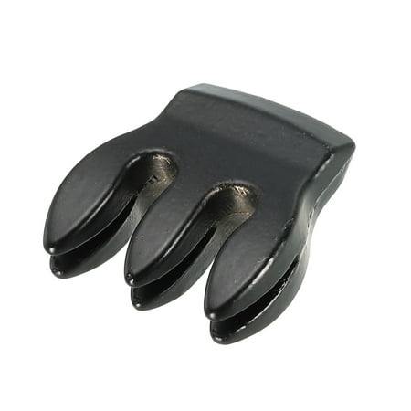 Metal Violin Mute 3 Prong Practice Violin Silence Mute Black for Fiddle Violin Volume Control Practice