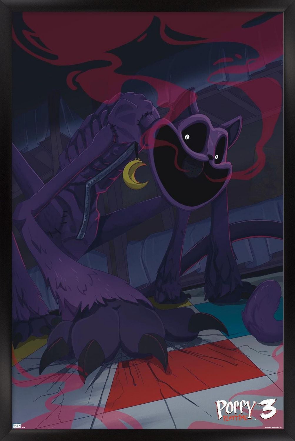 Poppy Playtime: Chapter 3 - CatNap Wall Poster