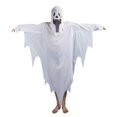 thumbnail image 1 of Disfraz de fantasma de Halloween con capucha para adultos, túnica blanca de calabaza, disfraces de cuchillo de plástico, 1 of 4