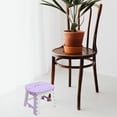 thumbnail image 2 of FUTUREORYY Lot de 1 Tabouret Pliable Violet Rectangulaire pour Randonnée Pêche Voyage, 2 of 5