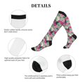 thumbnail image 5 of Pofeuu Orchids Flowers Print Compression Socks for Women & Men Circulation - Best Support for Nurses,Running,Athletic,Sports, 5 of 7