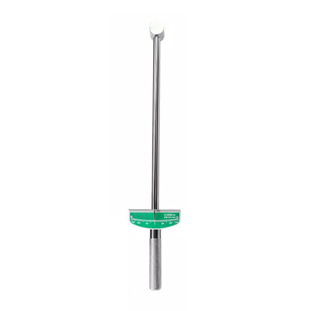 Beam Torque Wrench for Automotive Applications Featuring a Graduated Indicator for Accuracy (metal handle)