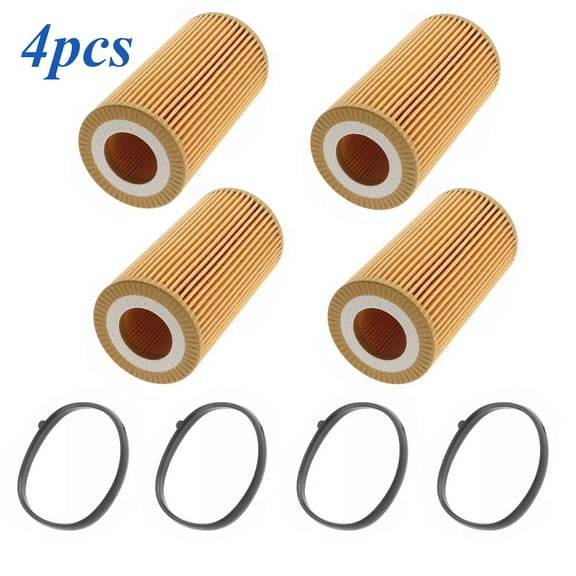 4x Oil Filter HU719/6X VW Jetta Beetle Golf 2.5 2005-14 Jetta Golf 2.0T 05-10 US