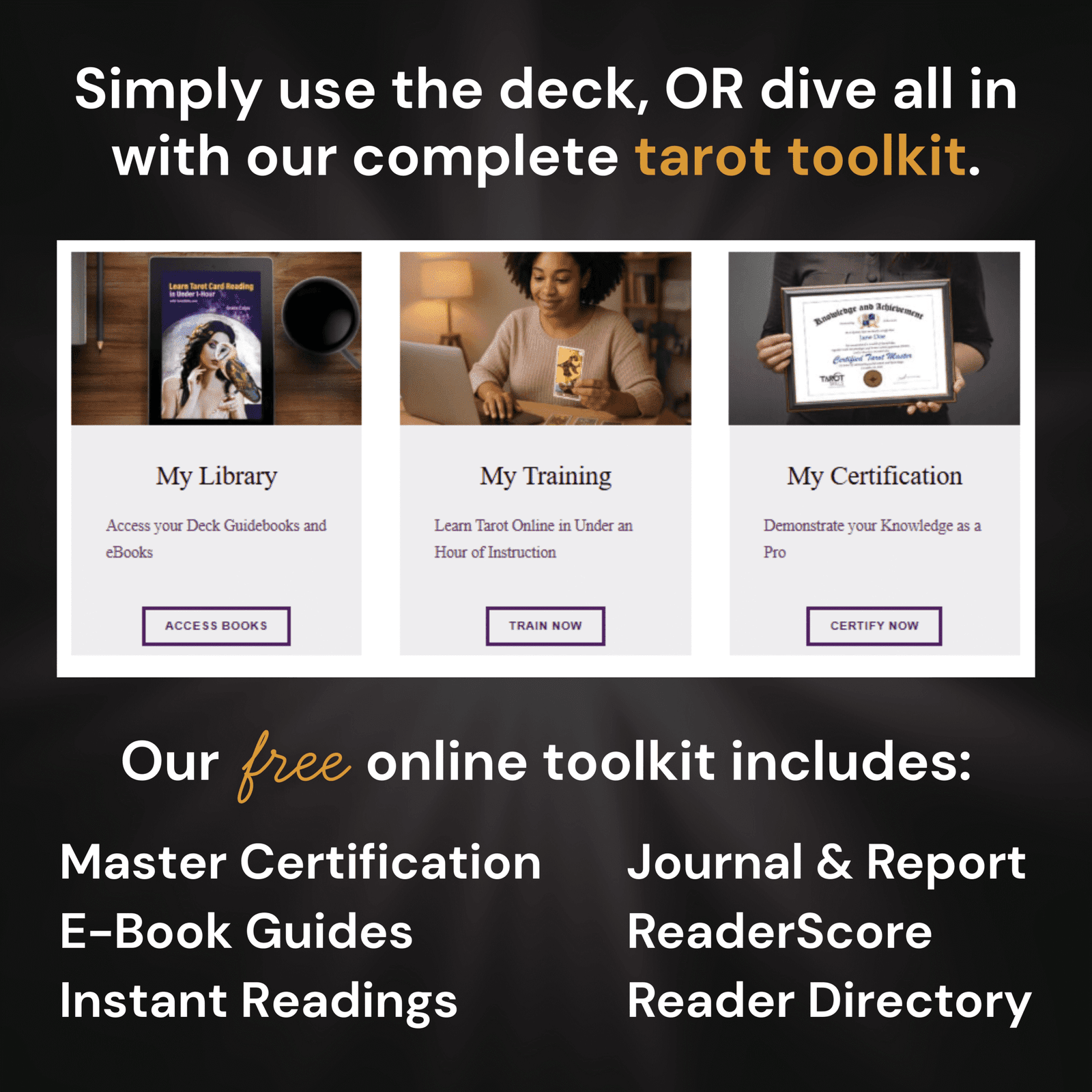 TAROTskills Lightworker’s Tarot Deck – 78 Beginner Tarot Cards with Rider Waite Symbols, Chakra & Reiki Aligned, Easy Upright/Reversed Meanings, Intuitive Spiritual Guidance, USA-Made