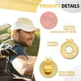 thumbnail image 3 of Marcador de Pelota de Golf rofiowa Reina del Verde Oro Rosa, 3 of 6