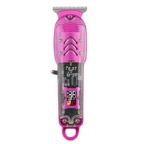 Qiweii Rechargeable Beard and Hair Trimmer for Men – Cordless Grooming Kit with LED Display, Quiet Operation & Precision Cutting Set