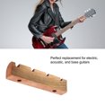 thumbnail image 3 of Guitar Nut Brass Pre Slotted Nut Replacement  For Electric Acoustic Guitar Bass Instrument Part Accessories, 3 of 8