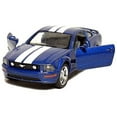 thumbnail image 2 of Kinsmart 2006 Ford Mustang GT Toit Rigide Voiture Moulée sous Pression Échelle 1/38 (Rayé Bleu), 2 of 3