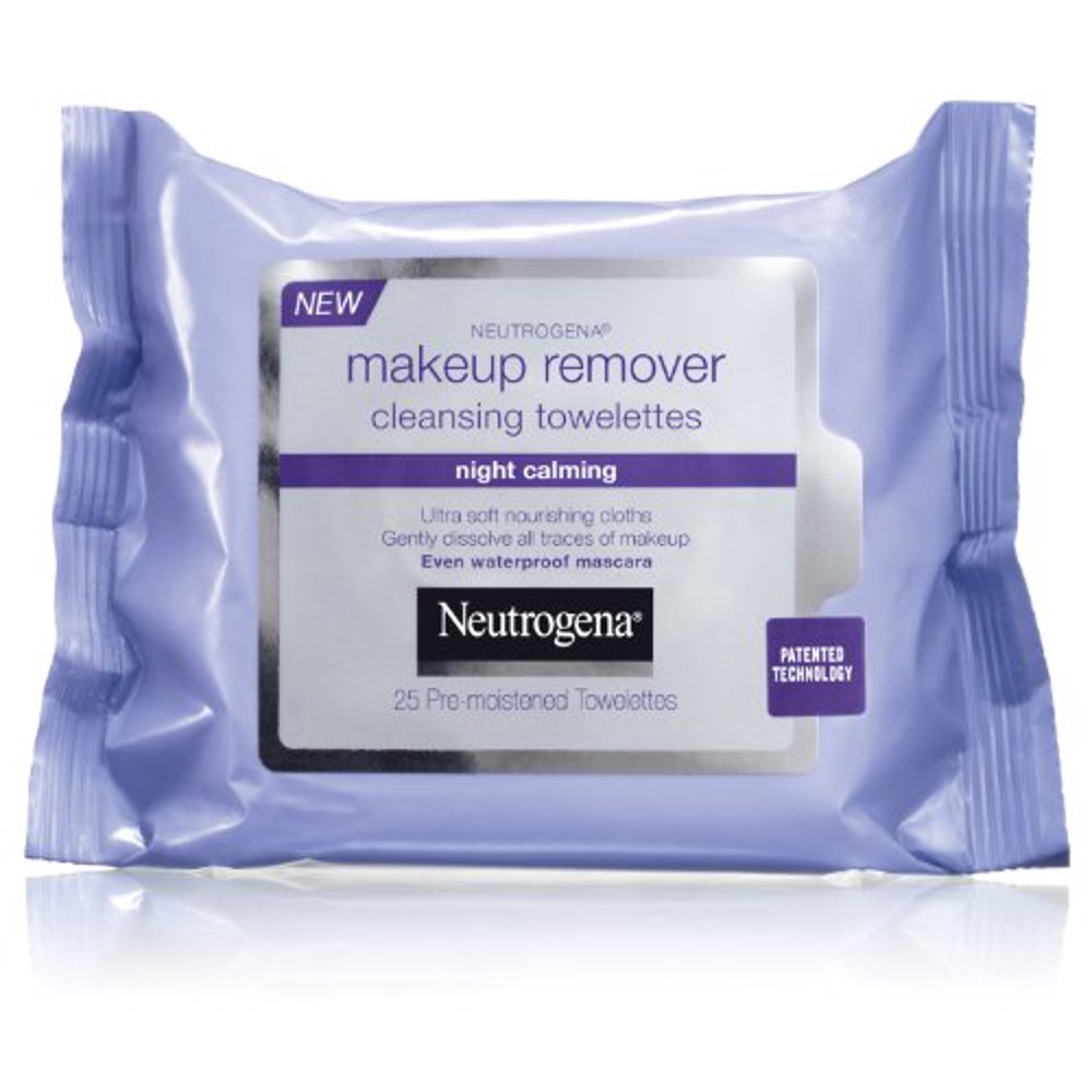Neutrogena, Cleansing Night Calming Makeup Remover Cleansing Towelettes