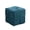 Blue + MDF, variant on Ottoman Foot Rest Soft and Comfortable Ottoman Square Corduroy Woven Design Sofa Stool (Green)
