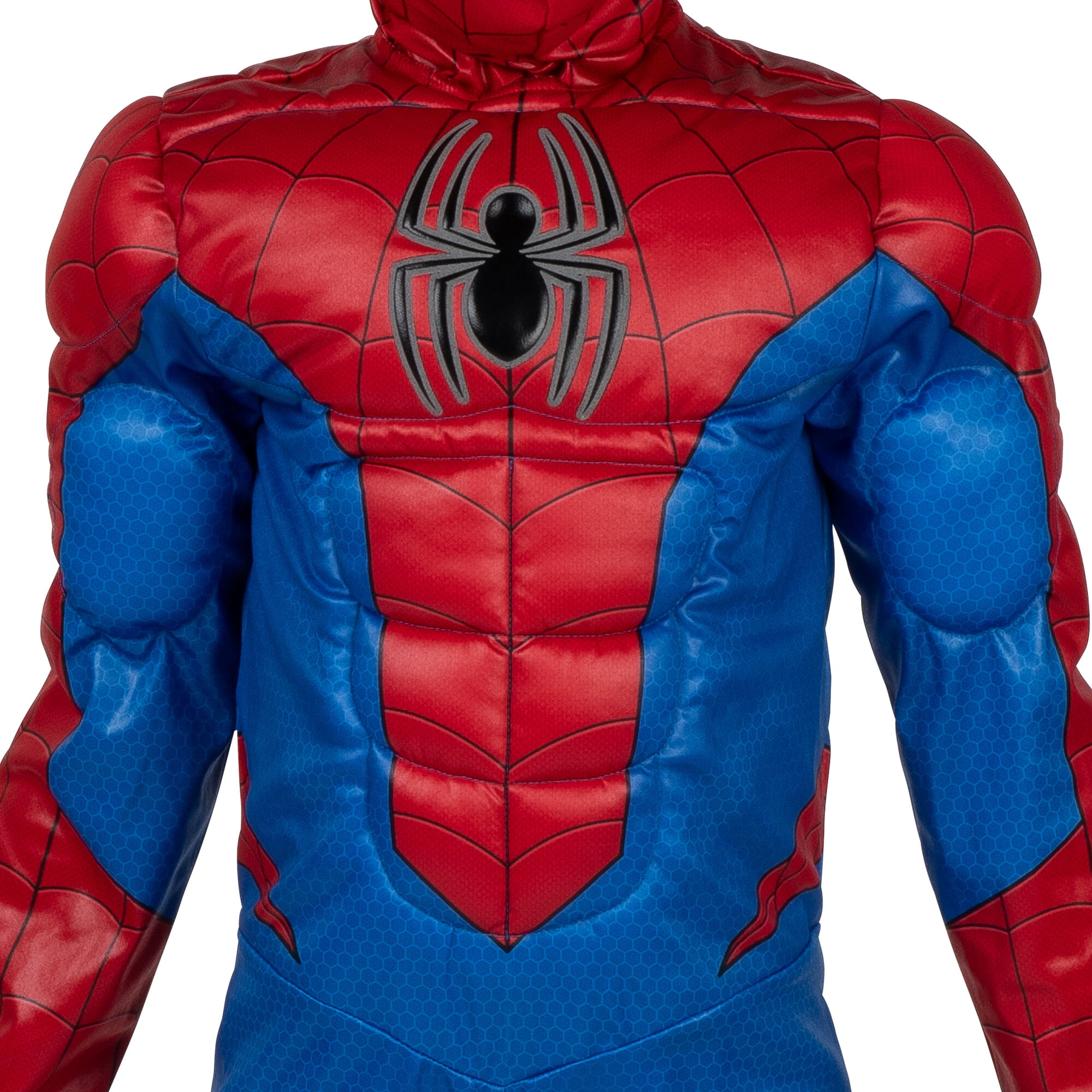 MARVEL Spider-Man Official Boys Youth Halloween Costume, Boys Size M, by Jawares