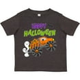 thumbnail image 3 of Inktastic Happy Halloween-monster Truck with Pumpkins, Bats, Cat,and Ghost Boys or Girls Toddler T-Shirt, 3 of 5