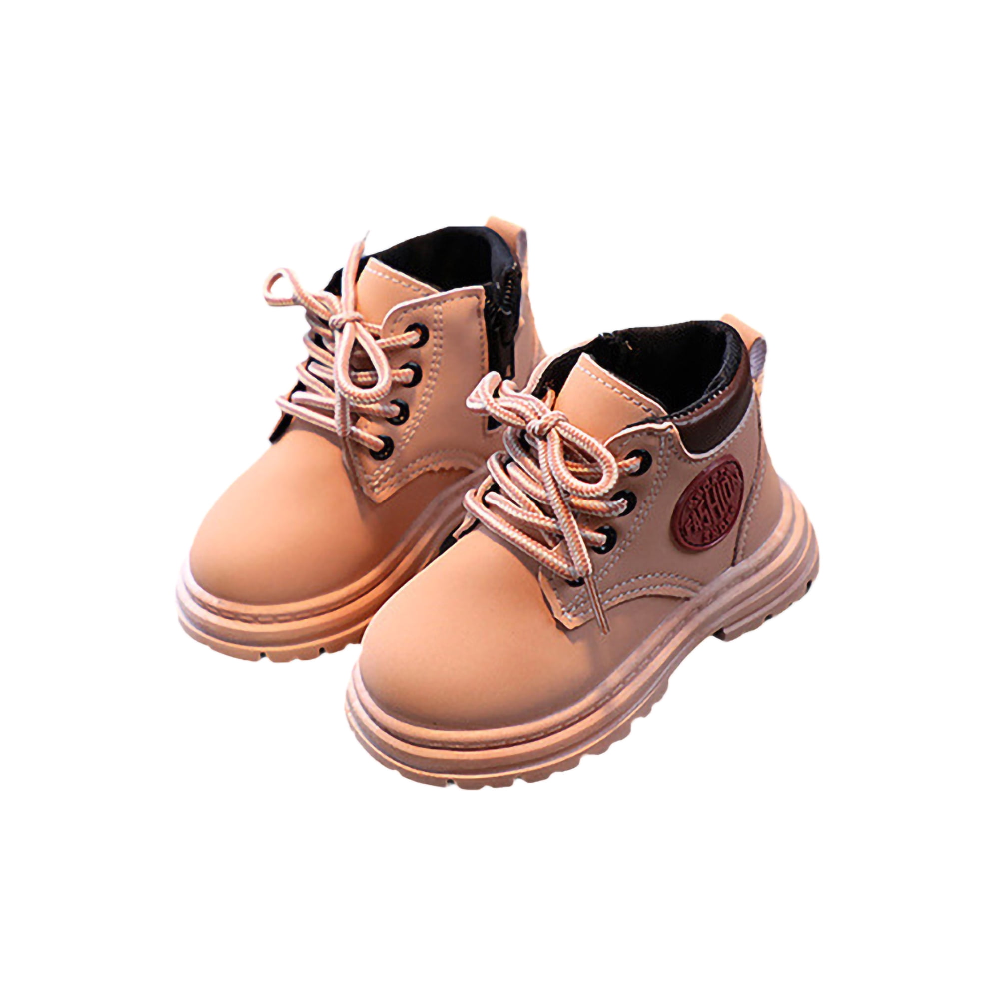 Kids pink work boots best sale