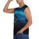 thumbnail image 3 of Fotbe Planet Earth Men's Camiseta sin Mangas Estampada para Hombres, Playera Casual para Gimnasio, Entrenamiento, Playa-3X-Large, 3 of 7
