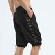 thumbnail image 5 of Pantalones de Cintura Elástica Casual de Color Sólido Pantalones Delgados con Bolsillos, Correas Laterales Cordones de Cintura Elástica Pantalones Cómodos para el Verano Diario, 5 of 6