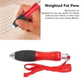 thumbnail image 4 of Stylos à Gros Gras, Poignée Grand Renforce les Muscles 5 Pcs Stylos à Bille Gros Gras Rouges pour l'Arthrite, 4 of 8