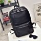 thumbnail image 5 of Jumpingount de PU de gran capacidad de color sólido informal de compras Bolso ajustable para estudiantes Bolso de Mochilas Negro Jumpingount AP012536-01, 5 of 6