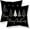 C-black, variant on Black Christmas Pillow Covers 20x20 Set of 2, Christmas Decor Tree Throw Pillows Seasonal Winter Holiday Geometric Decorative Cushion Case Christmas Decorations for Home Couch Sofa Outdoor