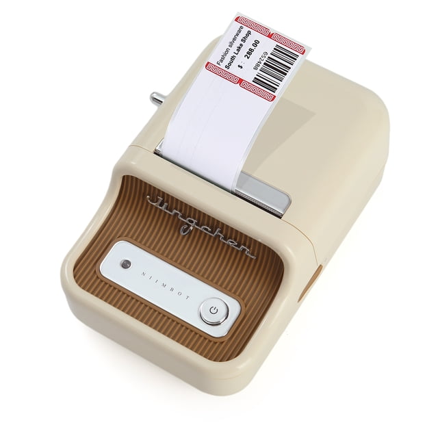 Riwcyla NIIMBOT Label Printer Portable Wireless BT Thermal Label Maker Sticker Printer with RFID Recognition Great for Supermarket Clothing Jewelry Retail Store Home Labeling Barcodes Price Name Pri