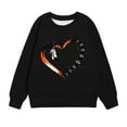 thumbnail image 4 of TFEOQRY Toddler Girls and Boys Long Sleeve Hoodless Christmas Sweatshirts Casual Fashionable Christmas Printed Sweatshirt Black, 4 of 4