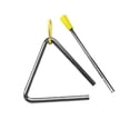 thumbnail image 3 of Triangle de Percussion à Main, Ensemble Triangle Léger en Métal avec Striker pour Enfants Éducation Précoce 4 Pouces, 3 of 8