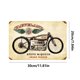thumbnail image 4 of Chapa Metal Vintage Pintura Hierro Rectangular Pared 30x20cm, 4 of 9