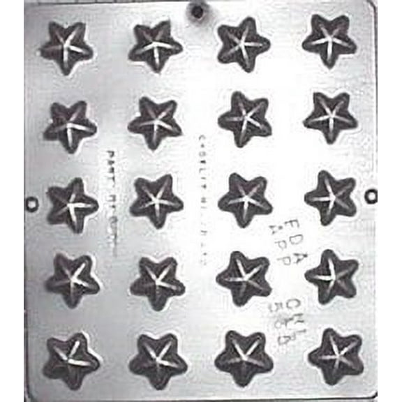 535 Stars Chocolate Candy Mold