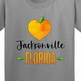 thumbnail image 4 of Inktastic Jacksonville Florida Orange in Heart Youth T-Shirt, 4 of 5