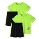 thumbnail image 1 of Odeerbi Conjunto Atlético de Malla de Niños de 2 Paquetes 5-14 Años, Ropa Deportiva de Tira Reflectante Seca Rápida de 2 Piezas Camiseta Shorts Outfits, 1 of 8