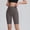 Gray, variant on FRSASU Women's High Waist Tummy Control Yoga Shorts Butt Lifting Breathable Athletic Workout Running Biker Shorts Purple