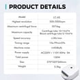 thumbnail image 2 of LABFISH PRP Benchtop Centrifuges Machine Large Capacity LCD Display for Blood/Serum/Plasma/Fat,500-5000rpm/min,6X10ml/15ml CentrifugeT ube,110V, 2 of 6