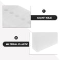 thumbnail image 4 of Shisuyan Sliding Window Lock Limiter Block White 10Pcs Limiter Design, 4 of 8