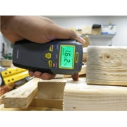 General Tools Pin-Type Moisture Meter, Backlit LCD Display |MMD4E
