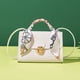 thumbnail image 2 of Bolso de mujer fresco y dulce bolso diagonal bolso de verano bolso de mujer bolso cuadrado pequeño con flores, 2 of 5