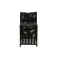 thumbnail image 5 of Boraam 24" Lorenzo Black Rope Counter Stool Set of 2, 5 of 13