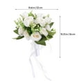 thumbnail image 3 of GOOHOCHY Browet artificial Boda Bridal Bouquet Bridal Shower Flower Centén, 3 of 8