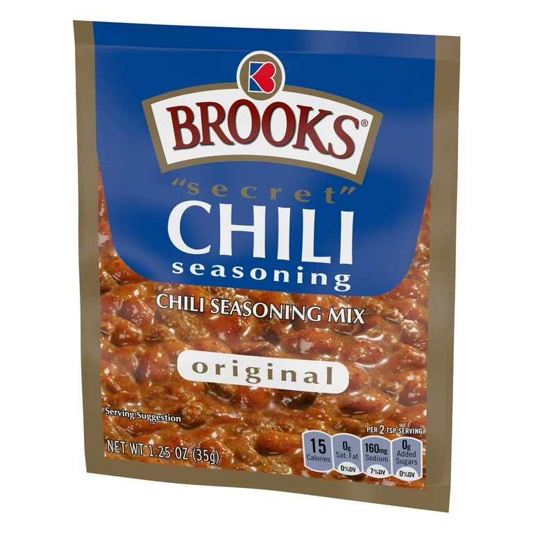 Brooks Secret Chili Seasoning Mix Original 1.25 oz