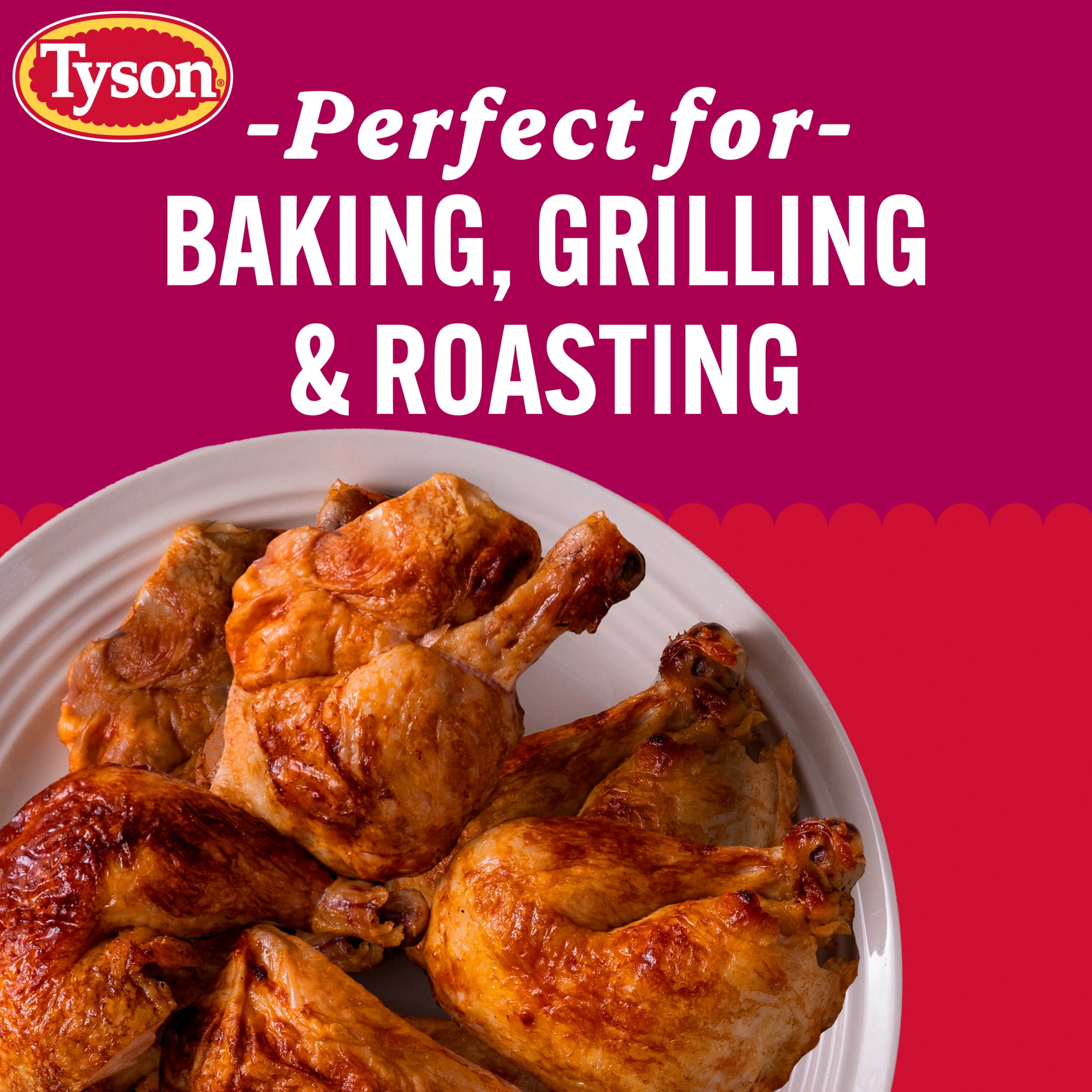 Tyson Fresh Chicken Leg Quarters, 10 lb